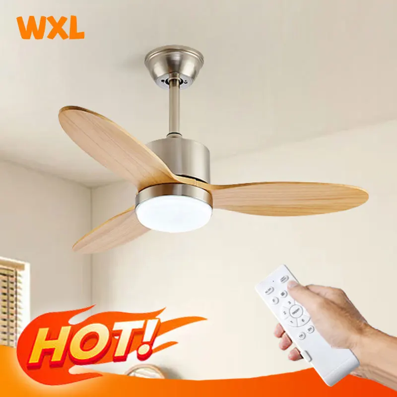 

New Nordic Industrial ceiling fan Hotel Villa electric fan simple household 42 inch American retro fan