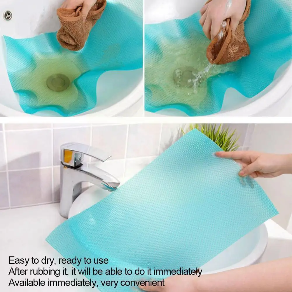 4 Pieces of Cabinet Mat Refrigerator Can Be Cut Clean to Easy Heat Anti-fouling Insulation Waterproof G1A8 |