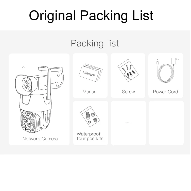 IP-камера Vstarcam CS666 3 Мп PTZ 2 5 дюйма |