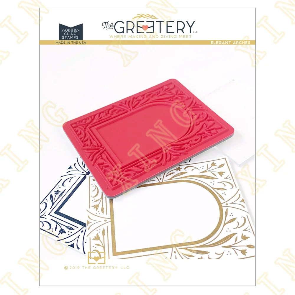 

Elegant Arches Clear Silicone Stamps Scrapbook Diary Decoration Embossing Template Diy Greeting Card Handmade 2022 New Arrival