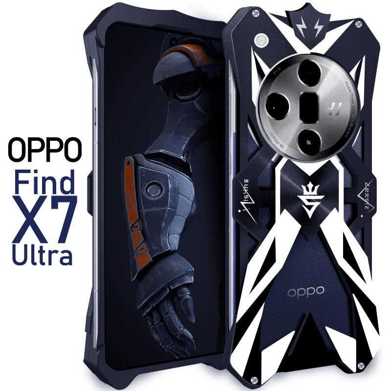 Оригинальный роскошный металлический алюминиевый чехол Zimon Thor Heavy Duty Armor для Oppo Find