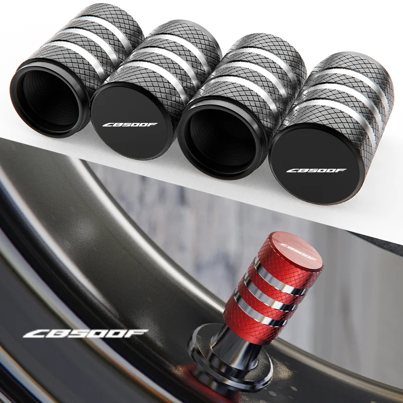 

For Honda CB500F CB 500F CB500 F Motorcycle Accessories Wheel Tire Valve caps CNC Aluminum Airtight Covers