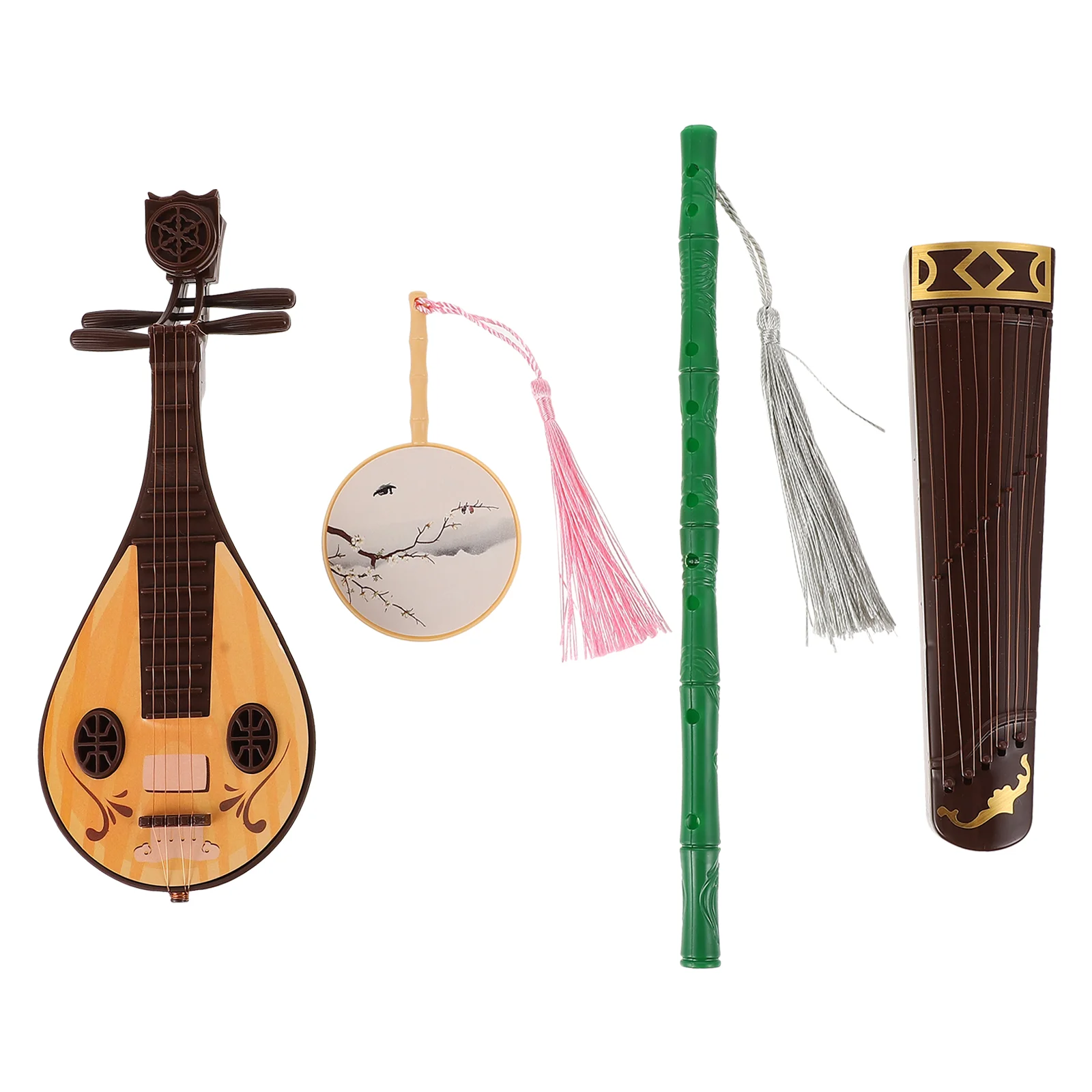 

4Pcs Play House Accessories Adornment Simulation Props Kids Mini Toys for Girl Display Decor Home