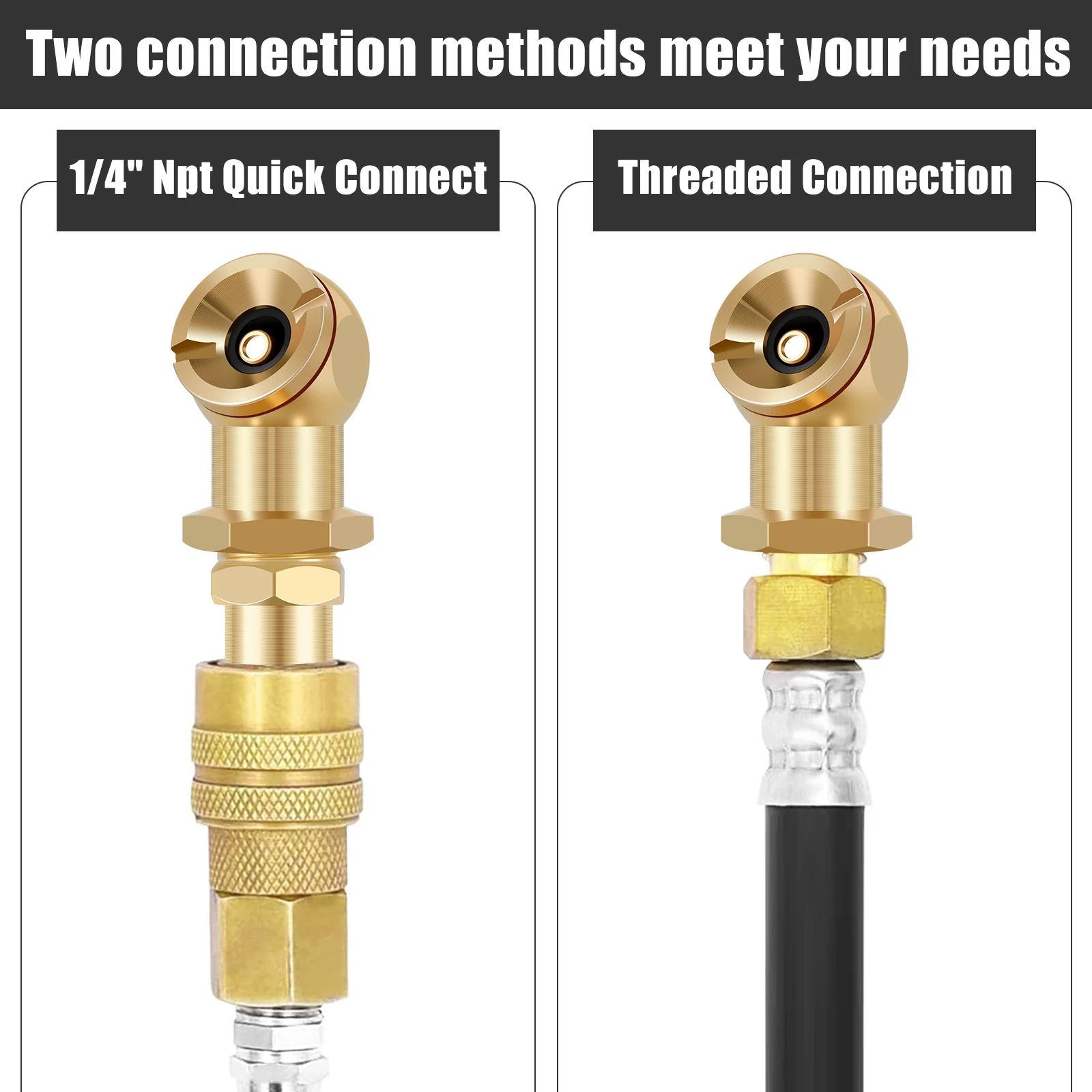 2 шт. патрон воздушный латунный с закрытым шариком фунтов на квадратный дюйм