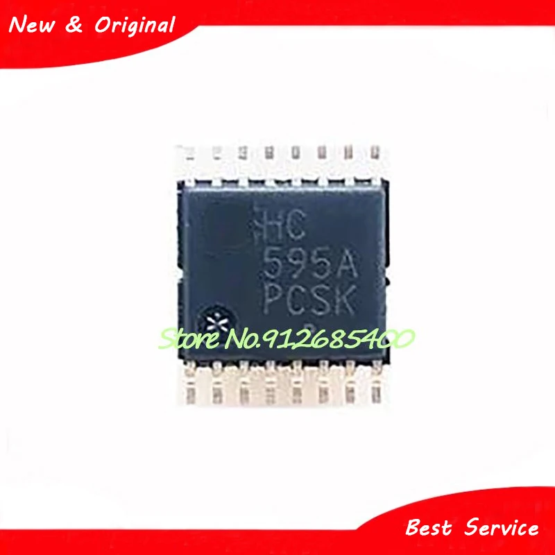 

10 Pcs/Lot MC74HC595ADTR2G HC595A TSSOP16 New and Original In Stock