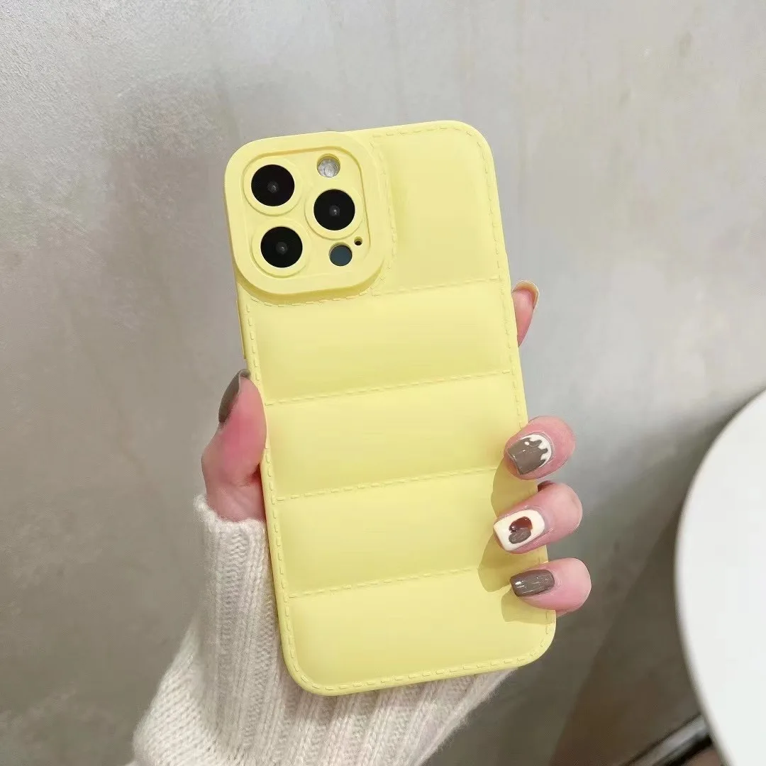 Роскошный брендовый защитный чехол VIP TNFS для камеры iPhone 13/12/11pro MAX XS XR 7 8 Plus пуховые