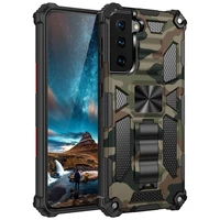 S22 Funda Case for Samsung Galaxy S21 Ultra S20 Note Ultra A51 A71 Camouflage Anti Fall Coque Protective Phone Case Cover