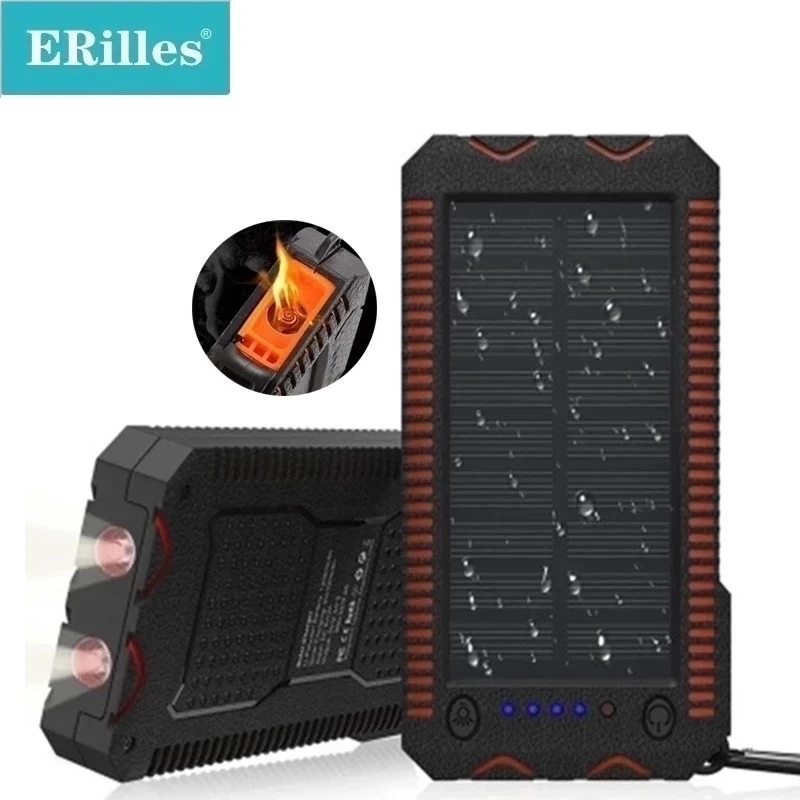 

Внешний аккумулятор на солнечной батарее, 80000 мАч