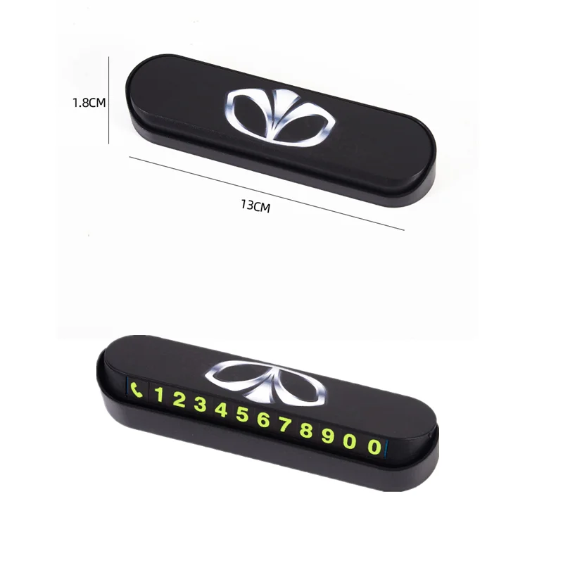 

Car Temporary Parking Card Phone Number Card for Daewoo Espero Nexia Matiz Lanos Nubira Accessories
