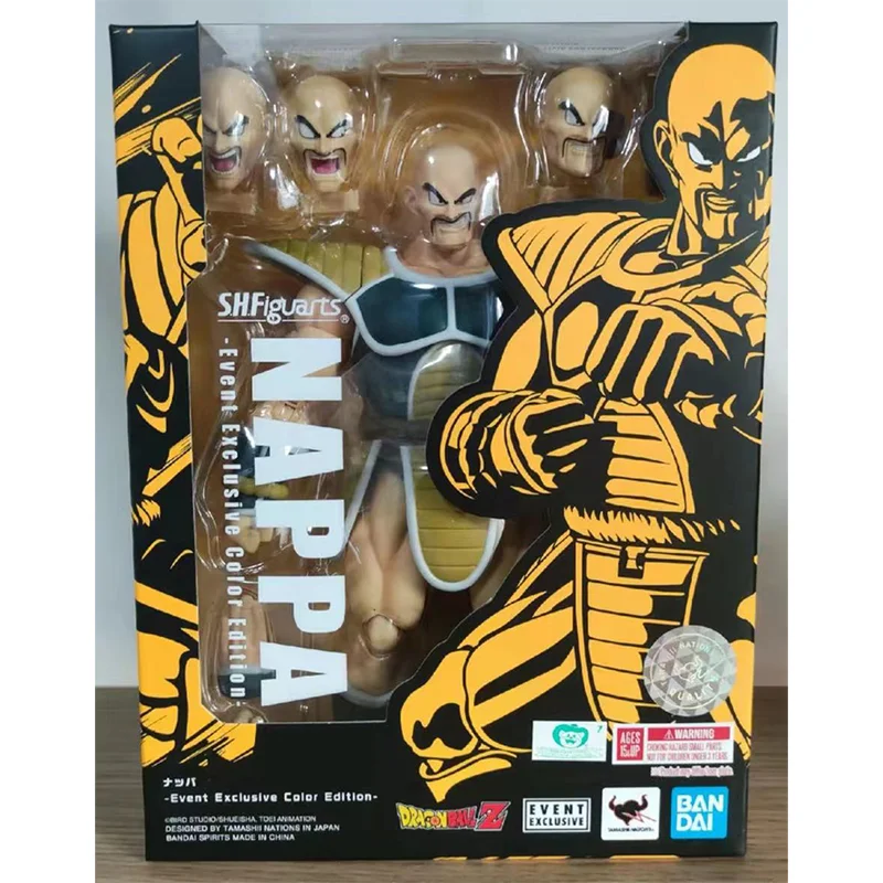 Оригинальный Bandai S.H. Фигуртс наппа Драконий жемчуг Z эксклюзивное цветное издание