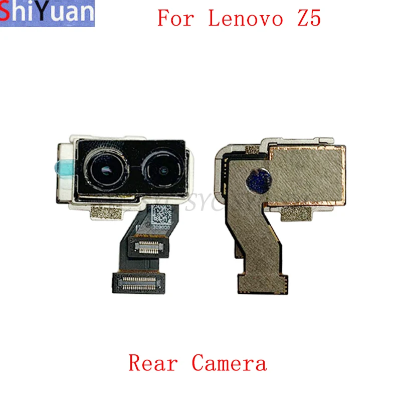 Задняя Передняя камера гибкий кабель для Lenovo Z5 L78011 главный большой маленький