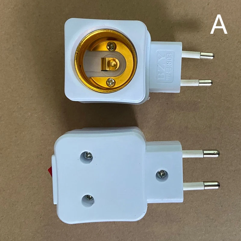 

ZLinKJ 220V розетка E27 со встроенным держателем для лампы с выключателем