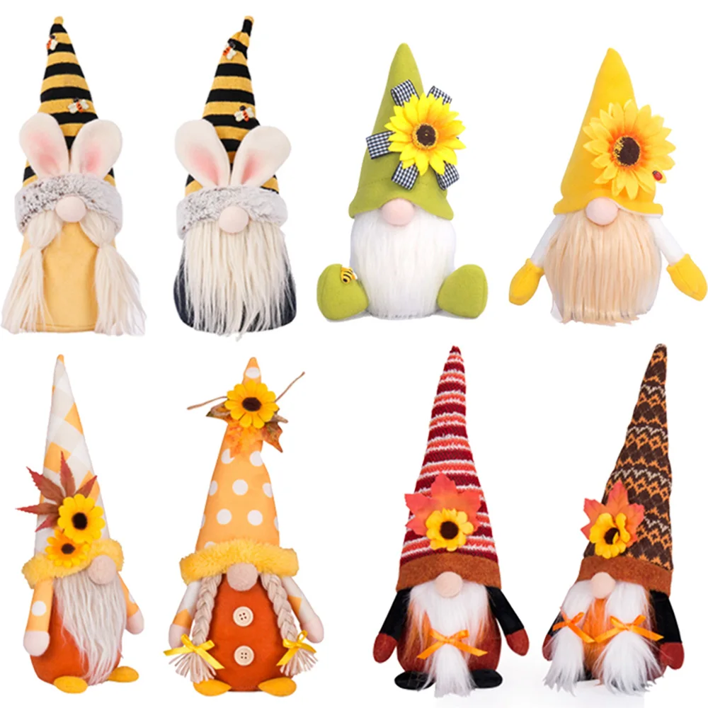 

Рождественская Кукла без лица, подвесное украшение на рождественскую елку, Рождественская игрушка для мальчиков и девочек, эльф, Новогодни...