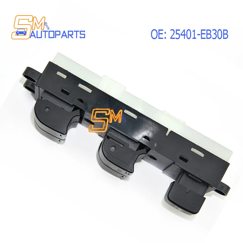 25401-EB30B новый передний левый Электрический переключатель управления окном для