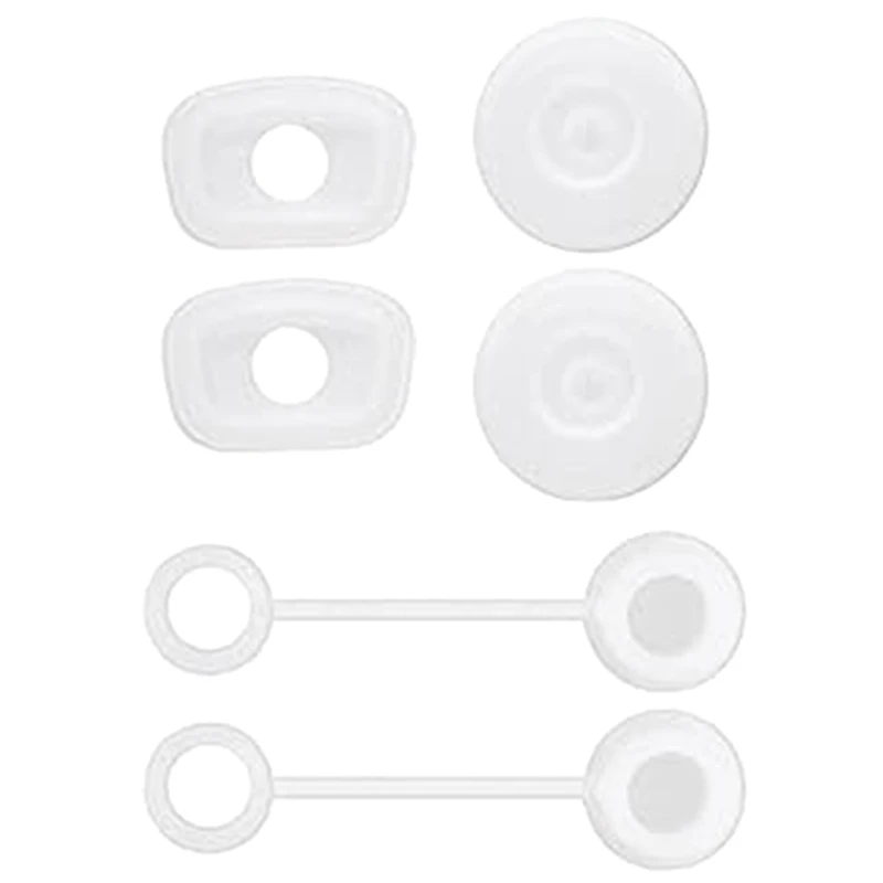 

2 Set Square Spill Stopper Silicone Transparent Compatible With Cup 2.0 40Oz/ 30Oz