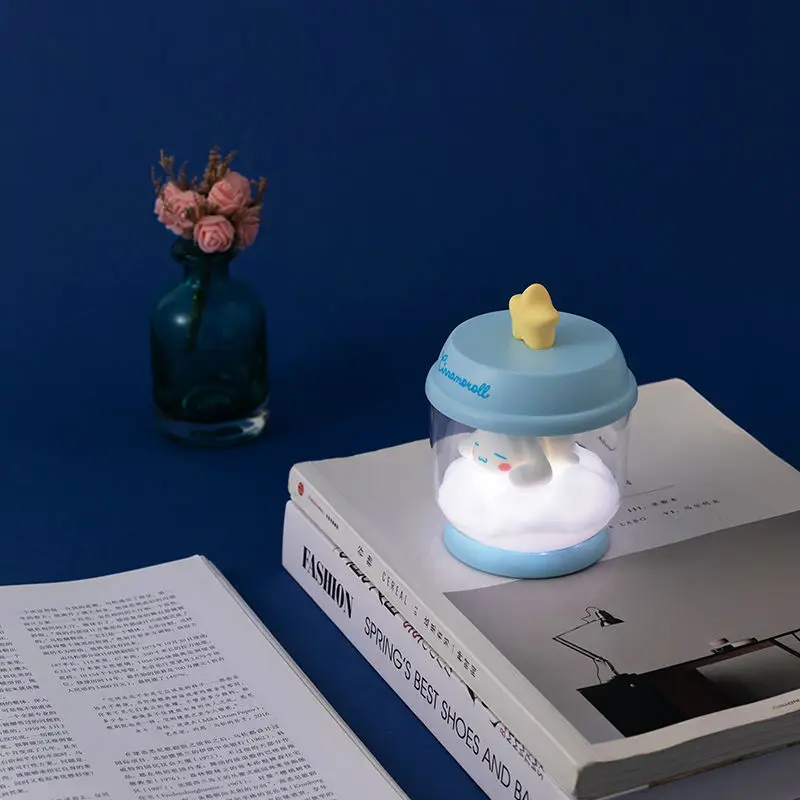 

Sanrioed Series Cinnamoroll Littletwinstars My Melody rechargeable Night Light Kawaii Anime Decorate Collect Toys Girl Gift