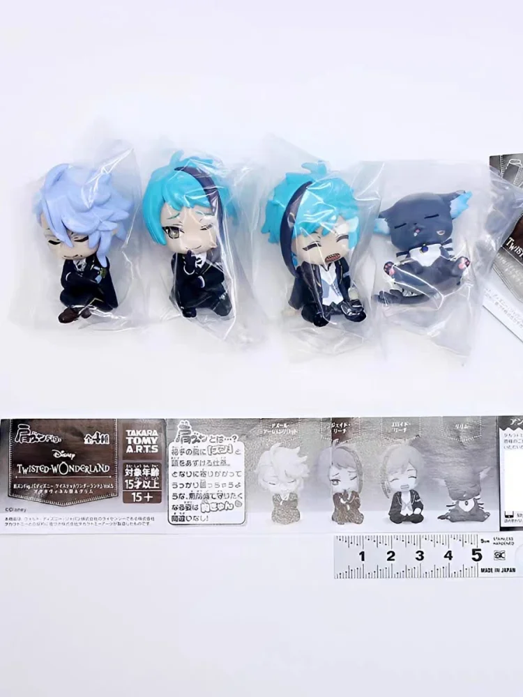 Коллекционная фигурка персонажа игры Takara Tomy Disney Twisted-Wonderland Gashapon Grim Jade Leech Floyd Leech для настольного декора (art.: 3920dbb9cd574) - 3920dbb9cd574