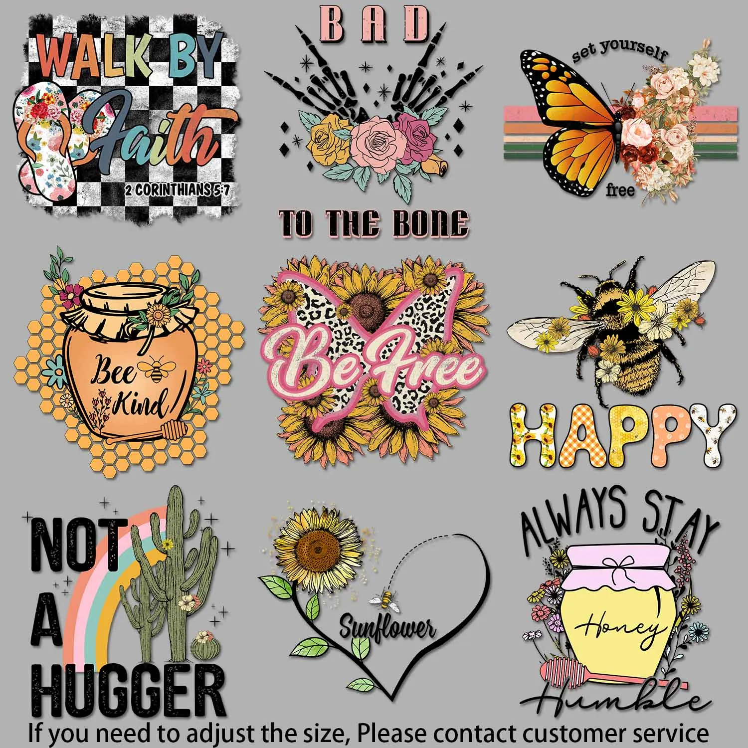 Набор наклеек TIKPIC для аппликации 33x22см