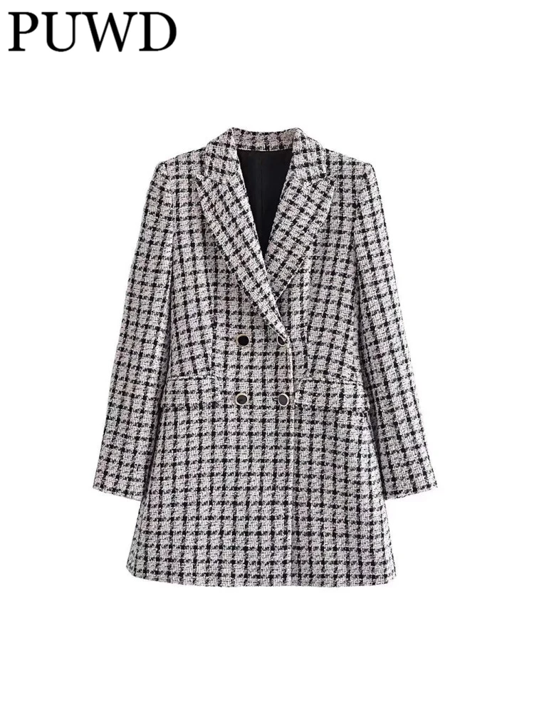 

Женский блейзер с V-образным вырезом, длинным рукавом