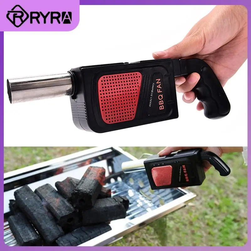 

BBQ Fan Air Blowers Handheld Electric Bentilator Bellows for Barbecue Outdoor Camping Picnic Barbecue Cooking Tool