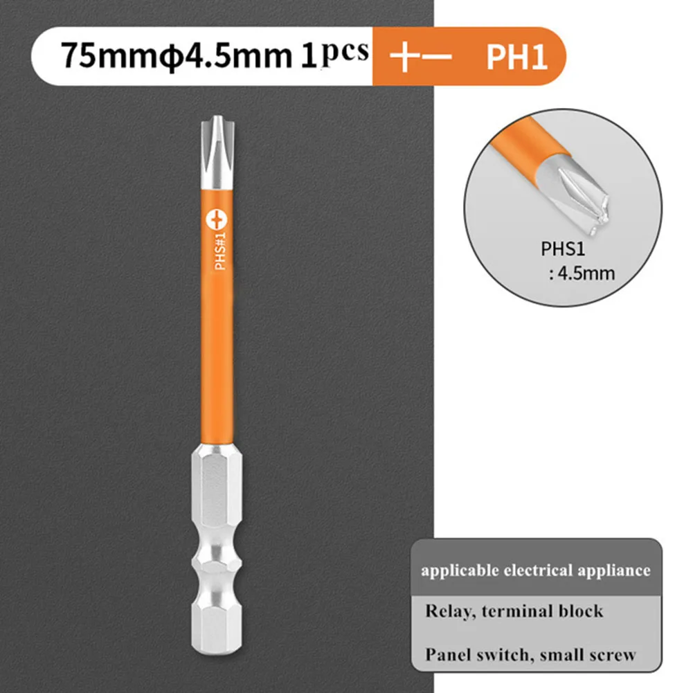 

Electrician Batch Head Cross Word Strong Magnetic Special Socket Switch Non-Slip Disassembly Tool Electric Screwdriver