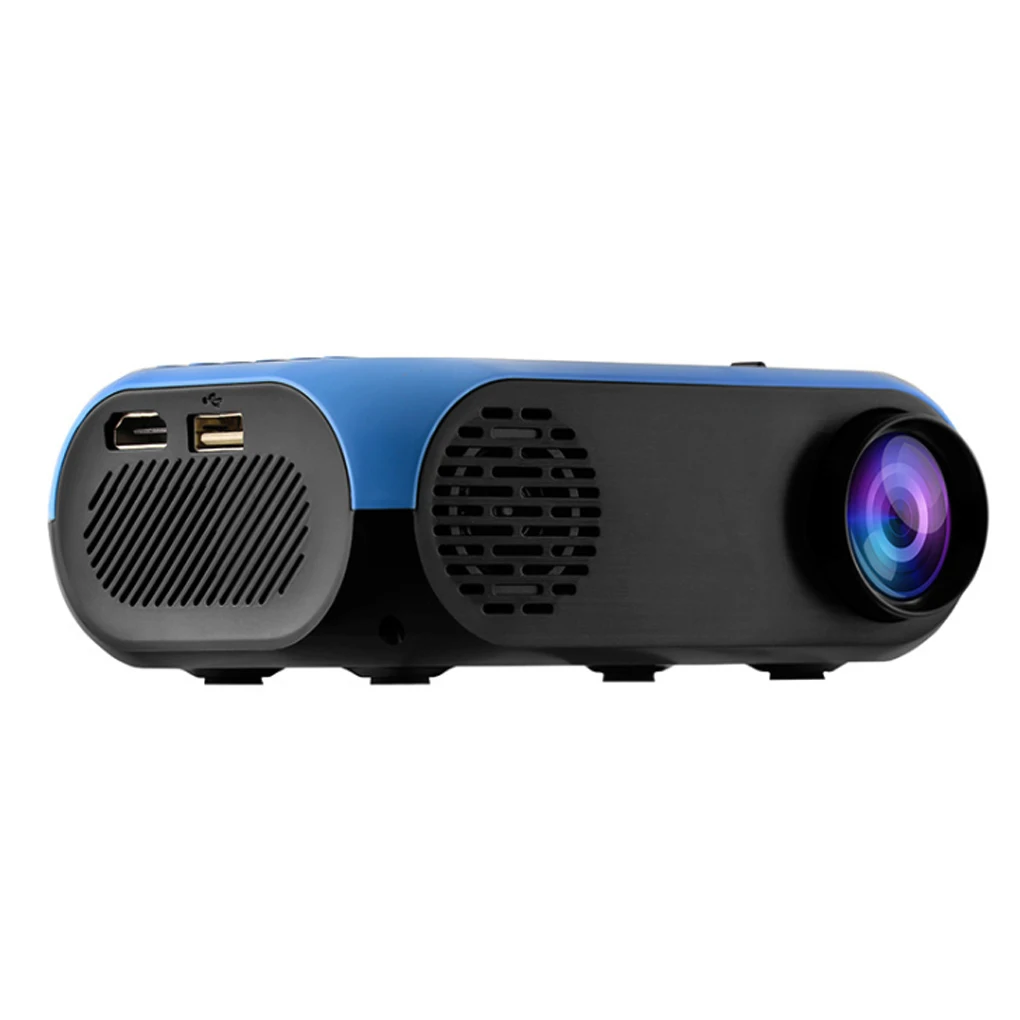 

Мини-проектор светодиодный Аккумуляторный с USB, 1080P, 800 лм