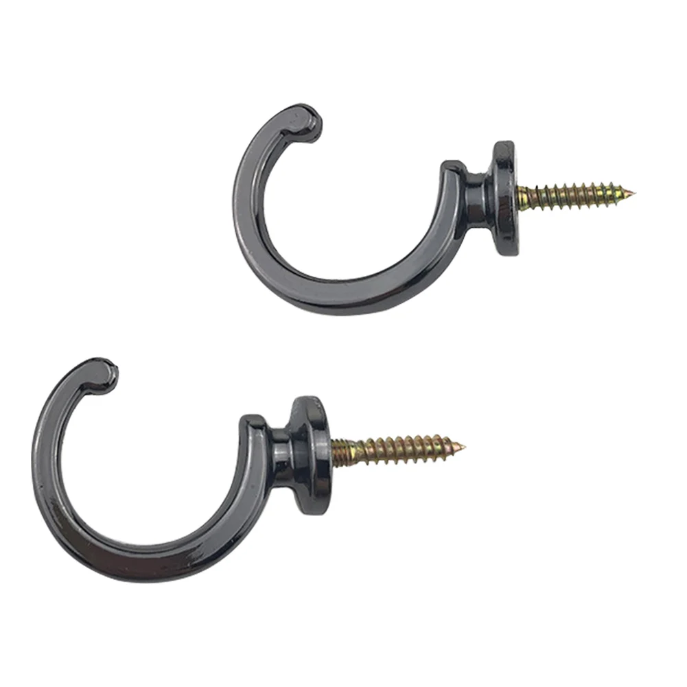 

4 шт. сверхмощная гостиная Простая установка драпировка Tieback домашний декор U-образная настенная подвесная занавеска для одежды Holdback