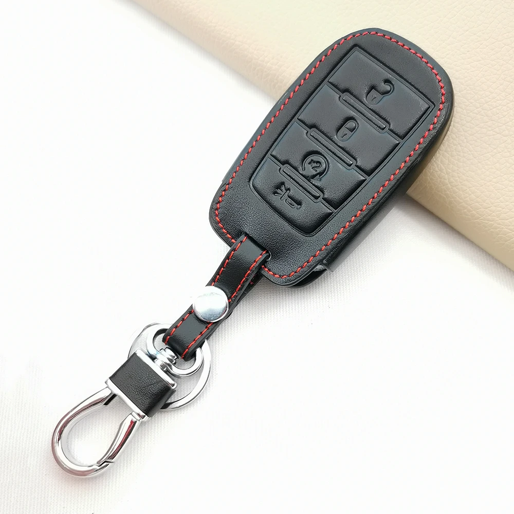

Чехол для автомобильного ключа с кнопкой 4/5/6 для Jeep Renegade Grand Cherokee Dodge Ram Charger 1500 2500 3000 Challenger, Chrysler Travel