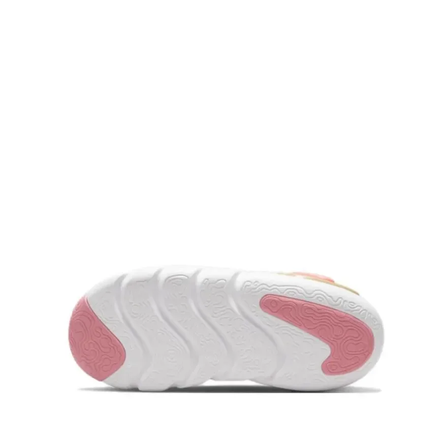 Износостойкая детская повседневная обувь Nike Dynamo Go розовая зеленая для детей