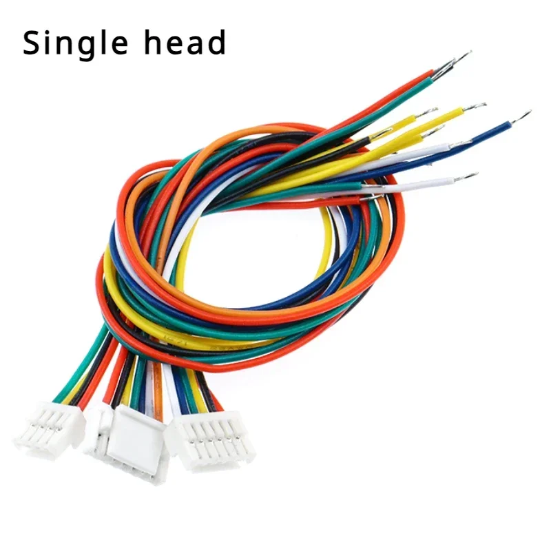 JST GH1.25 2P 3P 4P 5P 6P 7P 8P 9P 10P 12P штырьковый разъем с проводом 15 см кабель 150 мм GH1.25 один двойной разъем