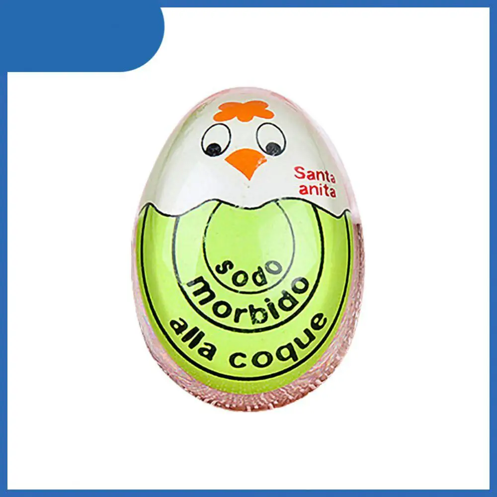 

Creative Kitchen Assistant Creative Egg Timer Egg Raw And Cooked Observer Boiled Egg Tools Color Changing Egg Timer Boiled