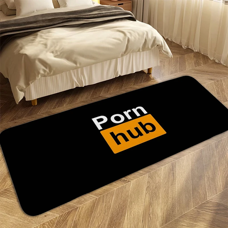 Foot Mat V-Pornhubs Washable Non-slip Kitchen Rug Aesthetic Rugs for Bedroom Carpet Living Room Carpets Decorating Bathmat