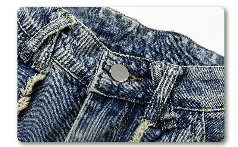 Мужские джинсы в стиле хип-хоп большого размера High Street уличная одежда свободный