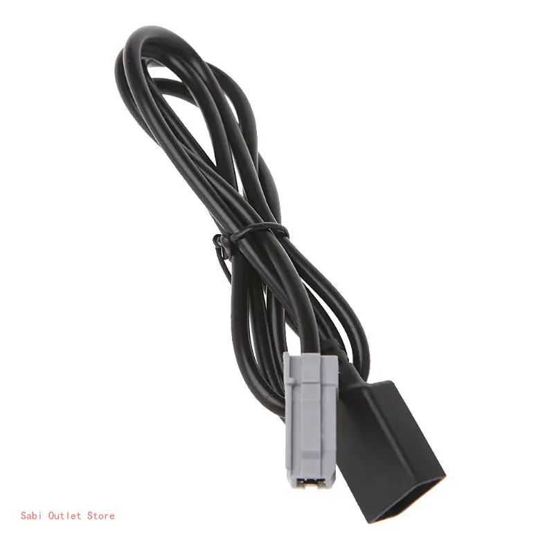 Автомобильный провод Aux o Media к разъему USB-адаптера для