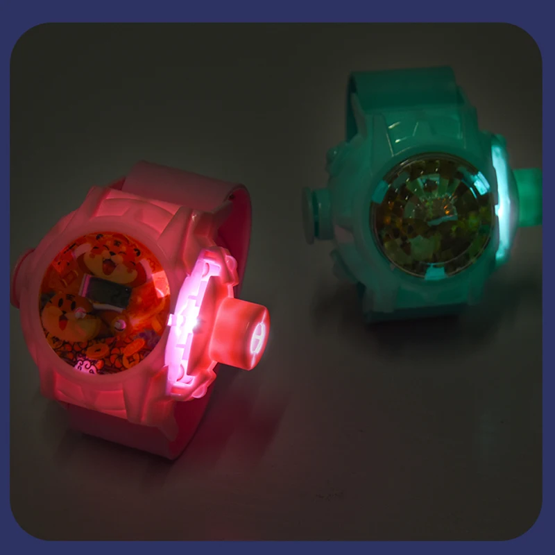Cartoon Children Watch 3D Projection Digital Watches Toy Boys Girls Gorgeous Lights Electronic |