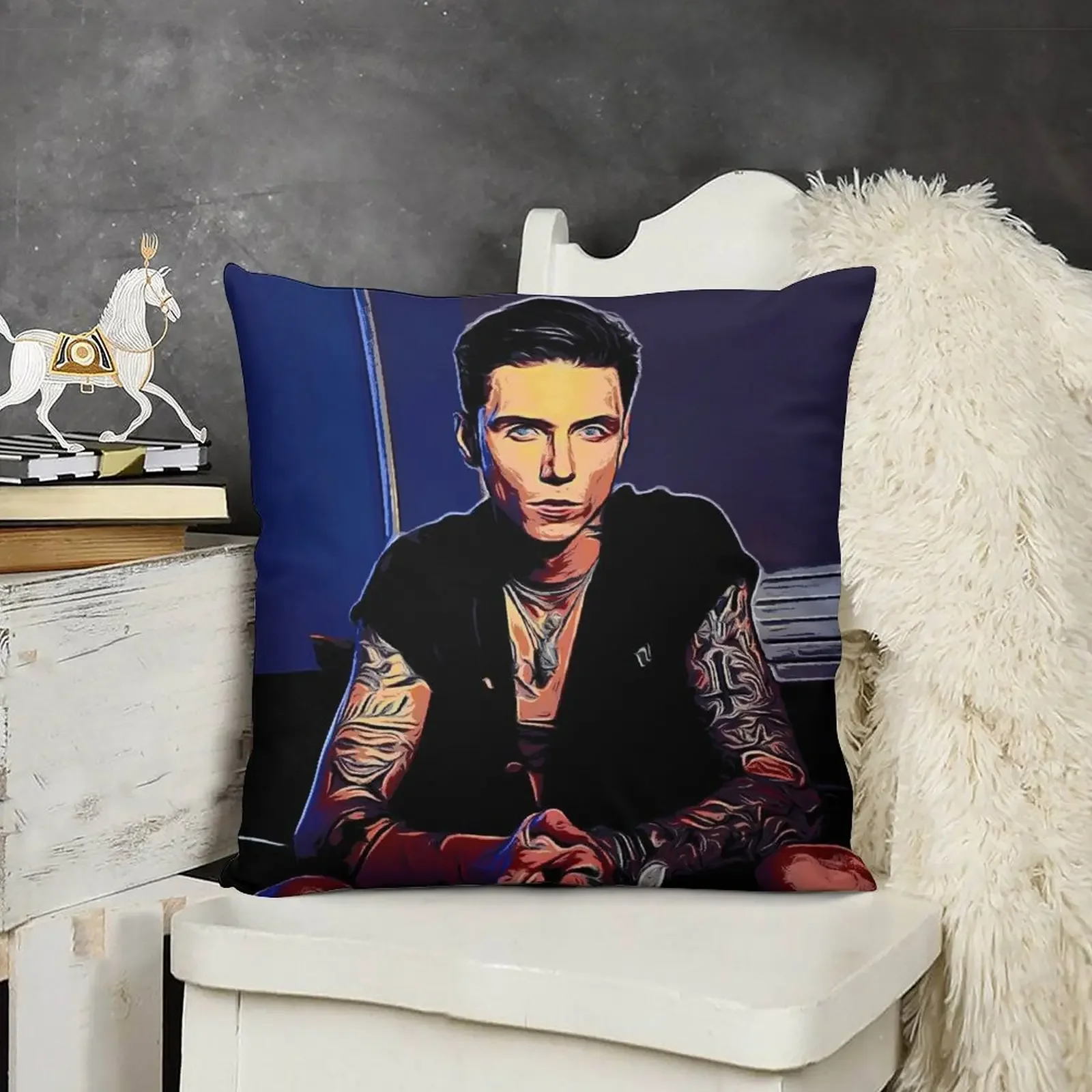 Потрясающая декоративная подушка Andy Biersack предметы для украшения комнаты чехлы