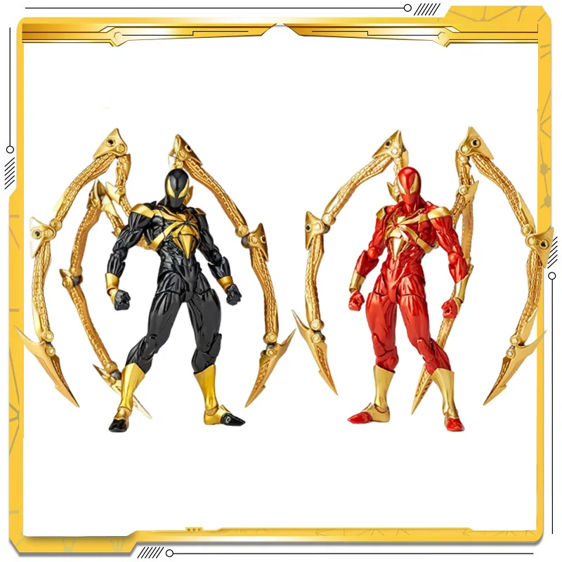 

Оригинальные фигурки героев мультфильма Marvel Мстители Железный Паук 023 аниме игрушки для детей подарок на Хэллоуин