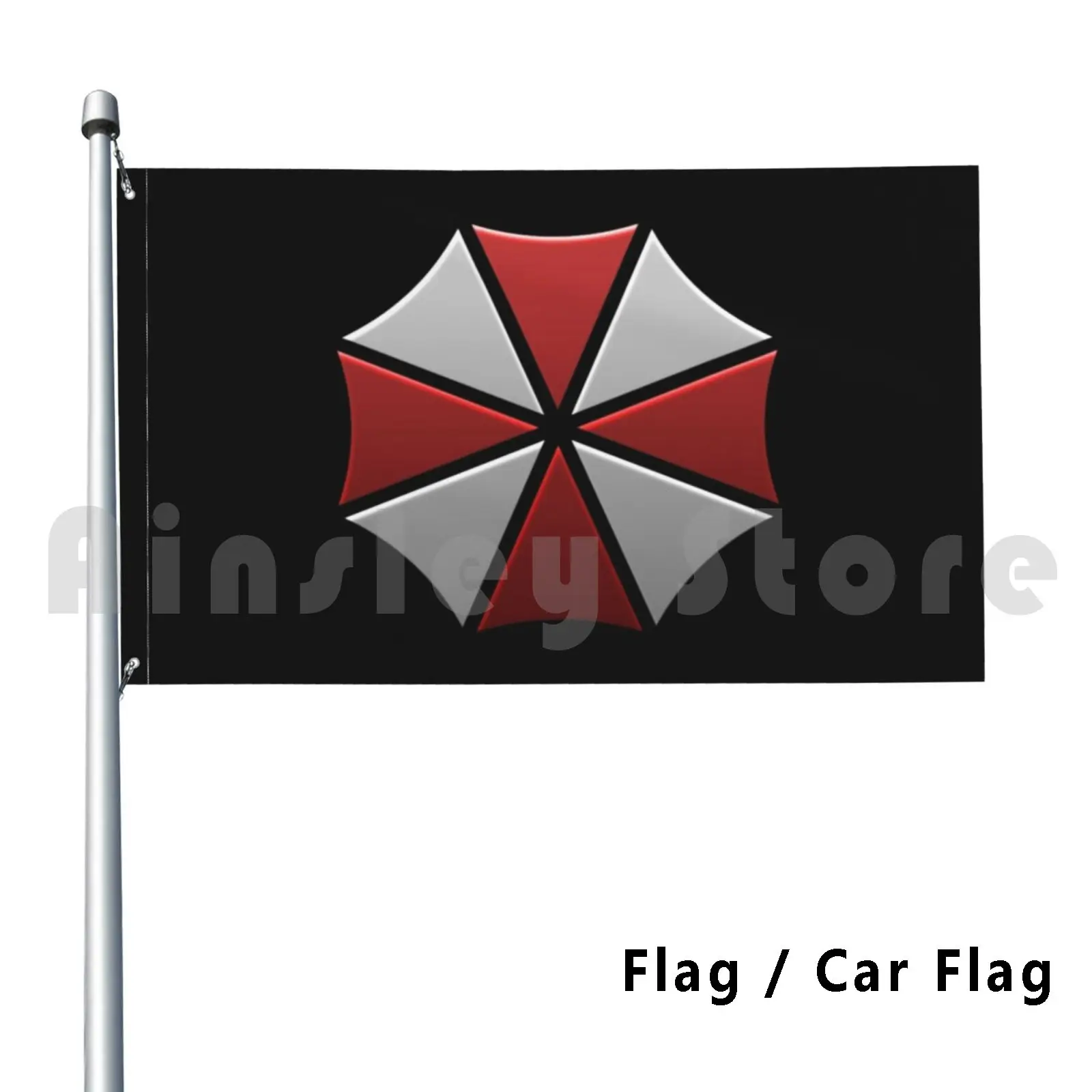 

Umbrella Outdoor Decor Flag Car Flag Umbrella Coporation Corp Re Video Game