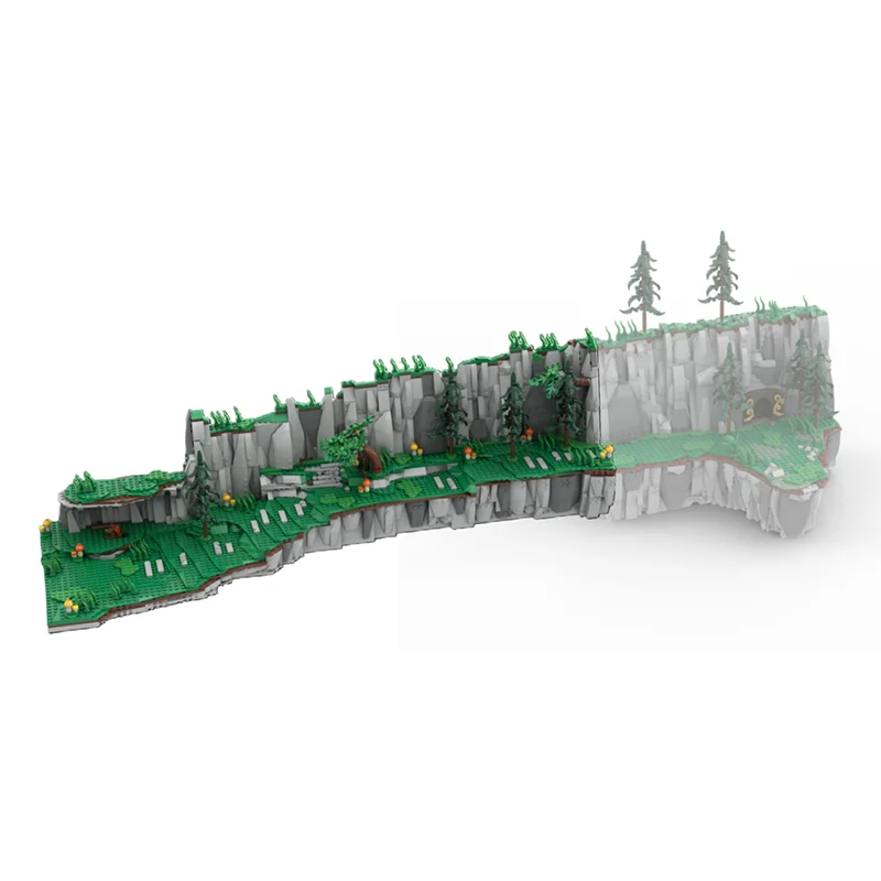 Фото 2450 деталей MOC Zelda BOTW Путь к лагерю старика - Расширение MOC-202426 Модель MAN Строительные блоки Рождественский подарок Игрушка Конструктор №2
