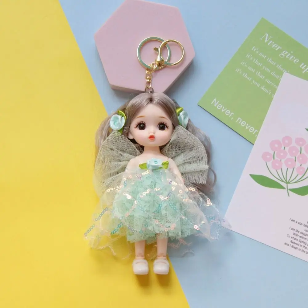 Милый мультяшный кукла-принцесса кулон брелок 13 подвижные шарниры сумка Kawali