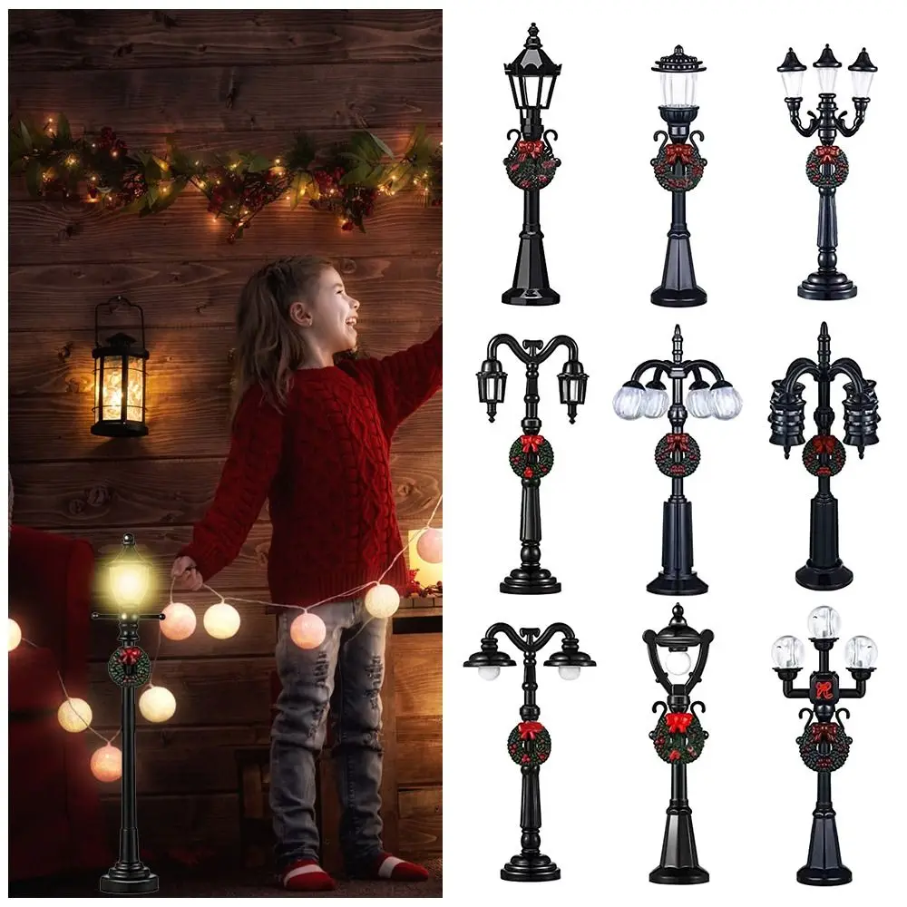 Украшения для дома Мини-уличный фонарь Бытовой декор Домашний Рождественская