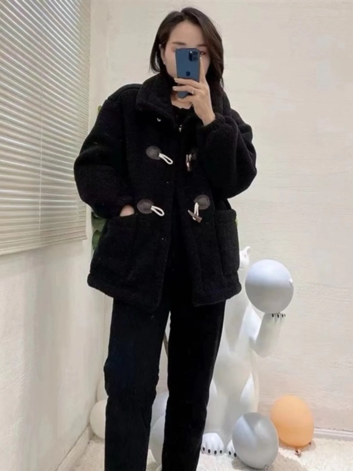 Новинка 2024 зимние дневные пижамы женские утолщенные повседневные берберские