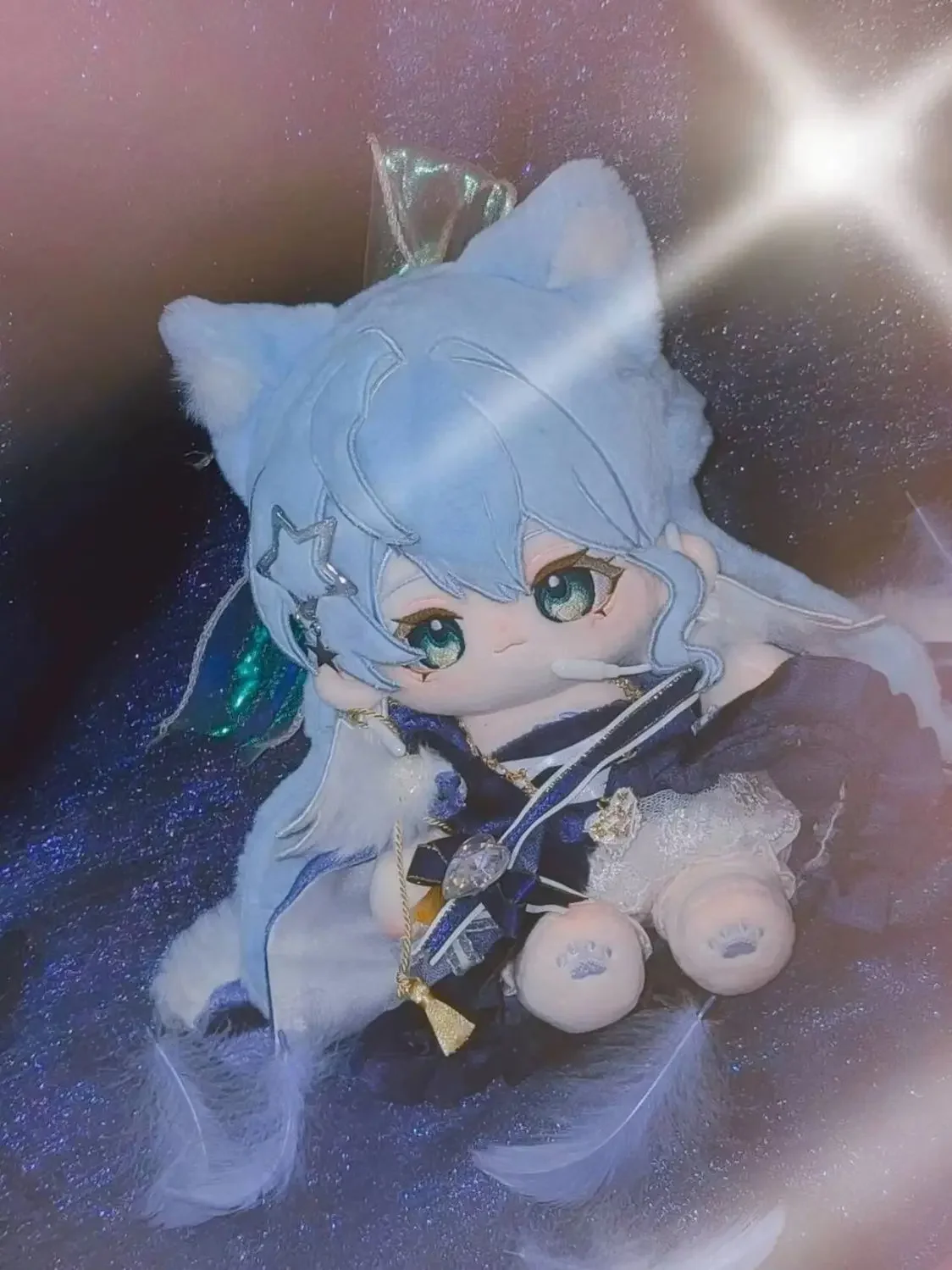 20 см аниме Honkai: Star Rail Robin красивые хлопковые фигурки Косплей Студент мультфильм