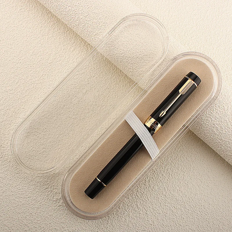 Jinhao 100 Мини Centennial каучуковая перьевая ручка EF/F M/фотомагнитная Золотая застежка