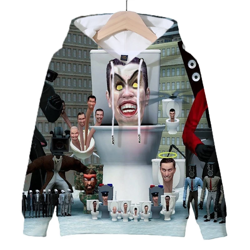 Рисунок 5 - Лидер продаж, худи с принтом в виде унитаза Skibidi