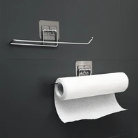 1 pcs kitchen toilet paper holder bathroom towel racks cabinet roll paper holder hanging bathroom storage rack wholesale