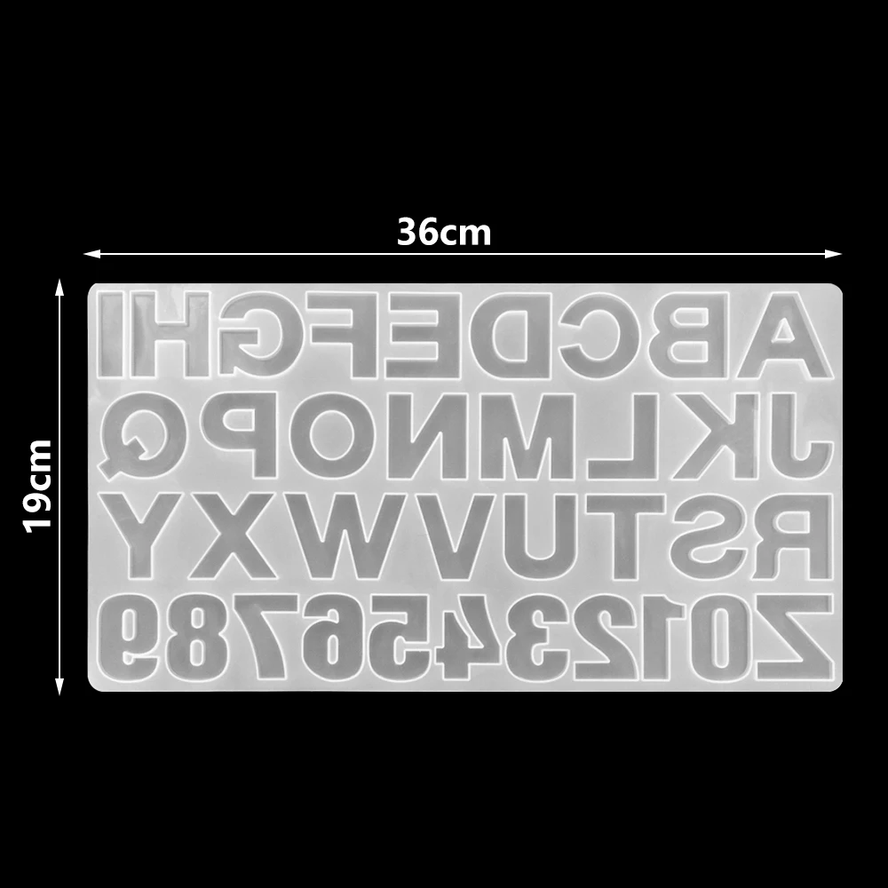 Алфавит буквы цифры украшение ремесло силиконовая форма для сережек подвесок