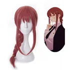 Парик для косплея макима JOY  BEAUTY Hair из аниме бензопила, Длинные розовые плетеные синтетические волосы, парики для ролевых игр на Хэллоуин и вечеринку