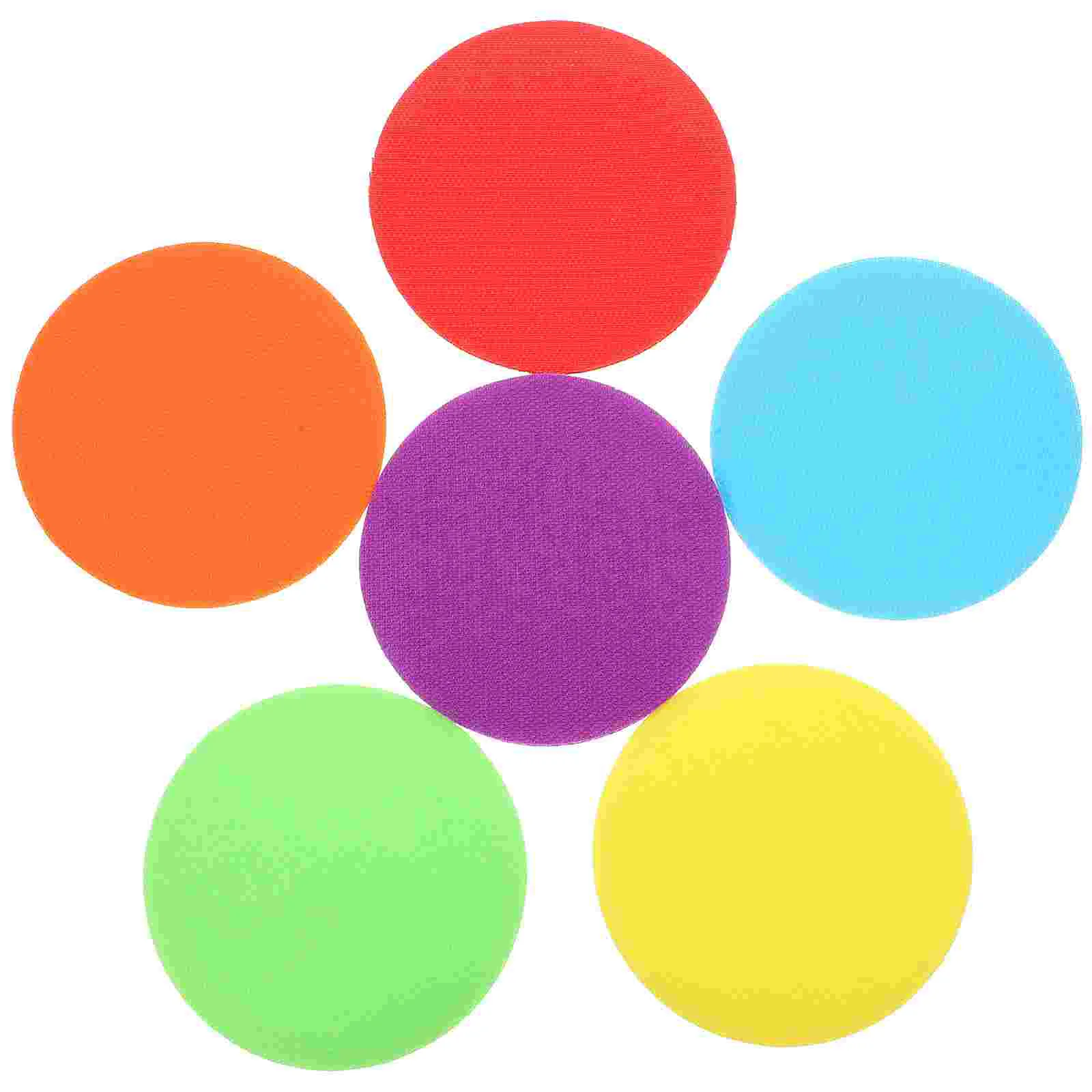 

30pcs Carpet Markers Colorful Classroom Sitting Floor Rug Circles Marker for Preschool Kindergarten Elementary Home Game (
