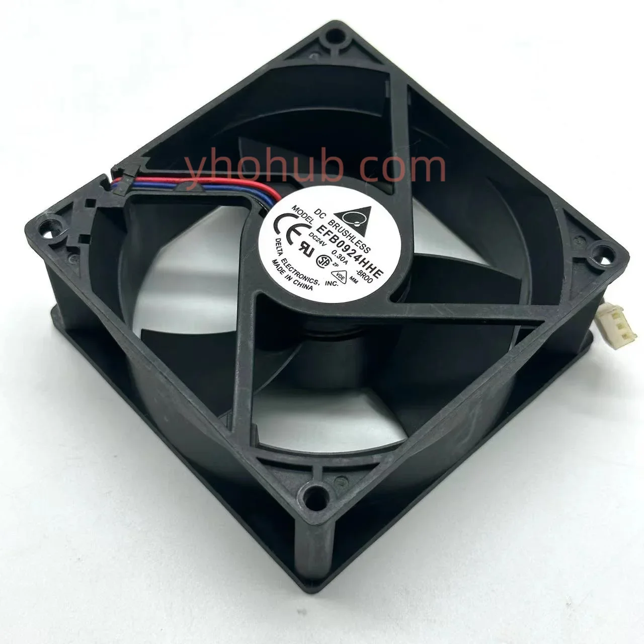 Delta Electronics EFB0924HHE BR00 3620909911 DC 24V 0.30A 90x90x38mm 3-проводной охлаждающий вентилятор для